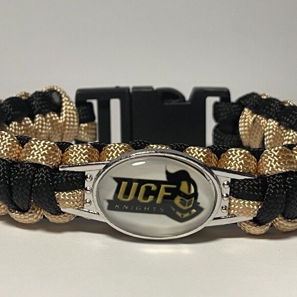 UCF Knights NCAA Paracord Bracelet NEW - Picture 1 of 2